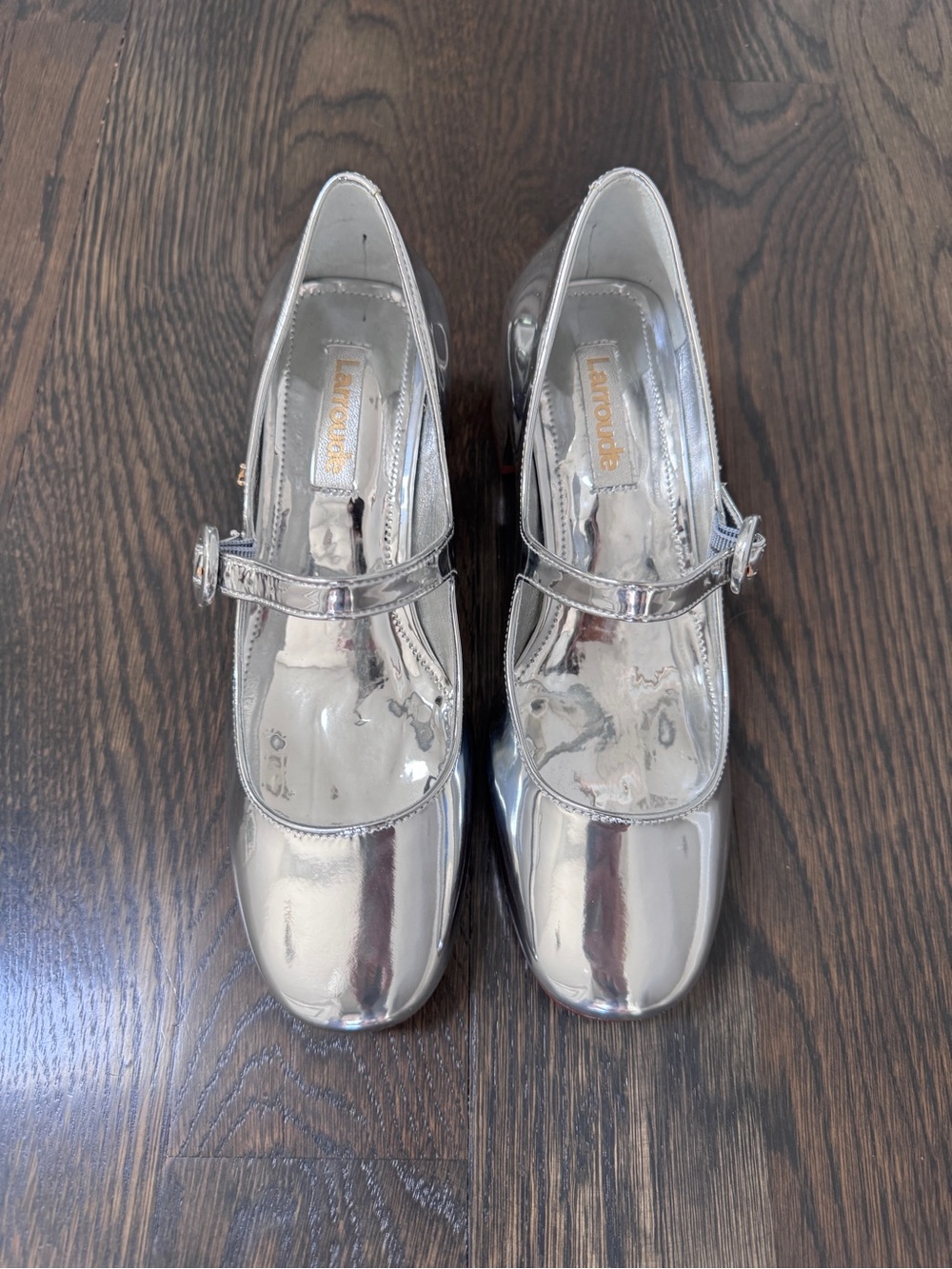 Larroudé - Blair Buckled Ankle Strap Block Heel Pumps - Size 5 (NWOT)